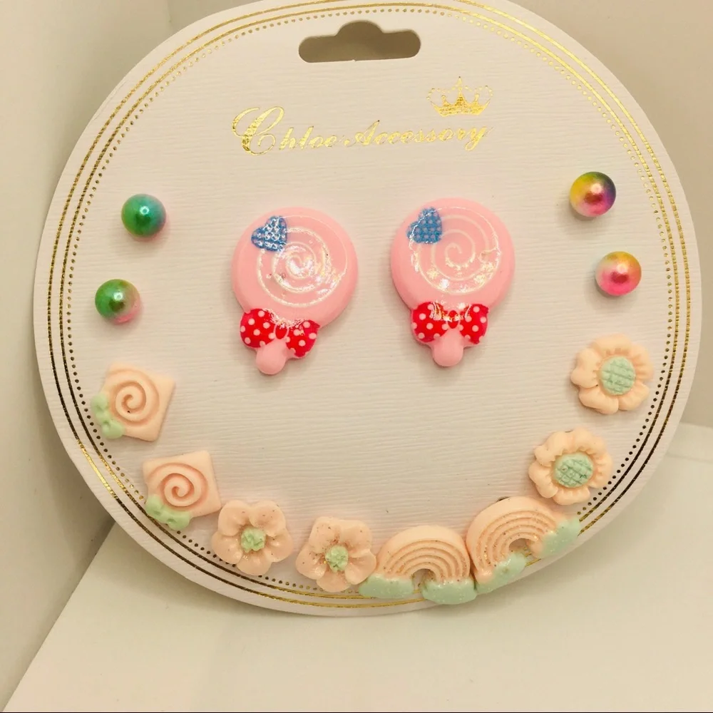 Earrings Rainbow 🌈 , LOLLIPOPS & MORE!!